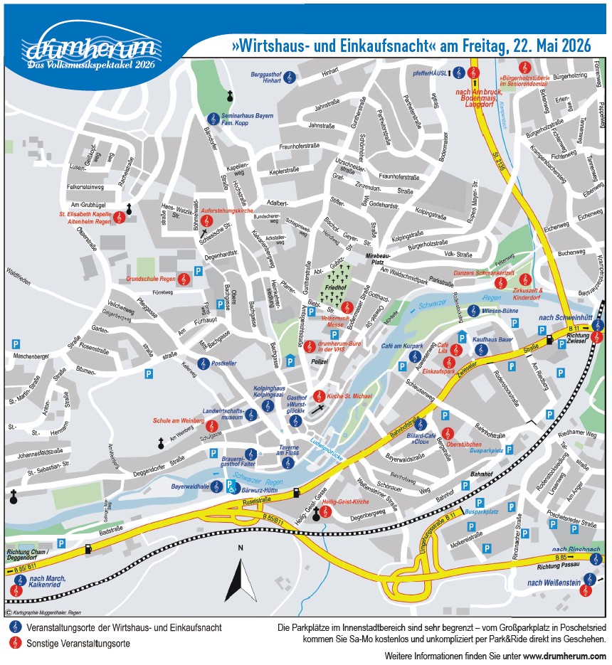 Plan der drumherum Bühnen Rückseite